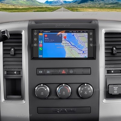 7  Car Stereo Radio GPS For Dodge Ram 1500 2500 2009-2012 Android 13 CarPlay