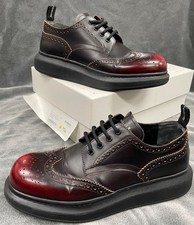 Alexander McQueen Hybrid Brogue Oversized Platform Sneakers Shoes SZ 10 US 43 EU