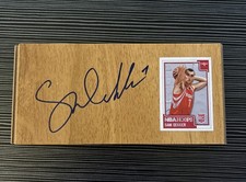 SAM DEKKER HOUSTON ROCKETS SIGNED AUTOGRAPHED 3x7 FLOORBOARD AUTHENTIC A