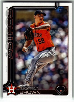 Topps 2025 S2 Hunter Brown #693 Houston Astros MLB Base NM