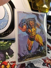 Wolverine q 2024 SkyBox Marvel Masterpieces '92 Platinum Leather #94