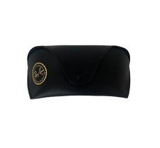 Ray Ban Black Hard Clamshell Snap Closure Case for Sunglasses Glasses
