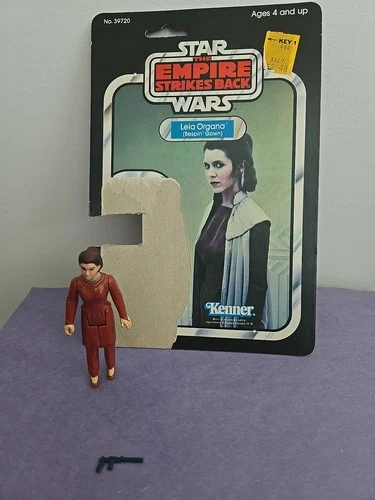 Starwars Leia Organa Bespin Gown Kenner 1977 W/Cardback