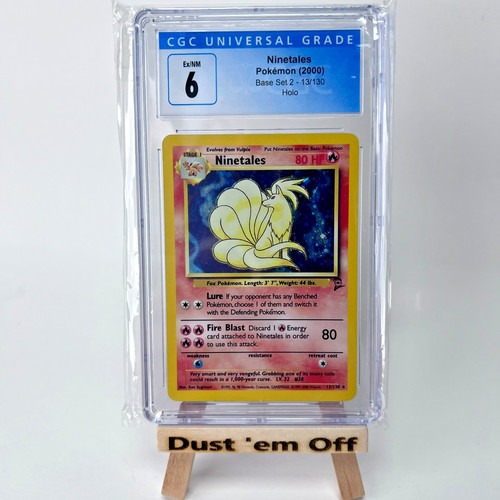 Ninetales graded CGC 6 for sale on eBay