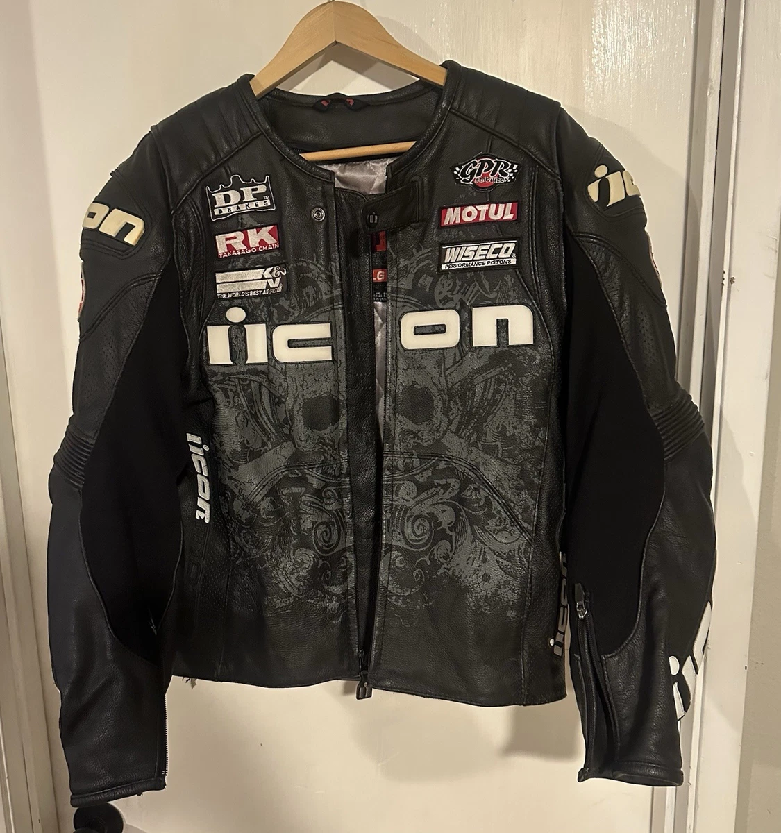 Icon Men's Leather Motorcycle Jackets for sale | eBay