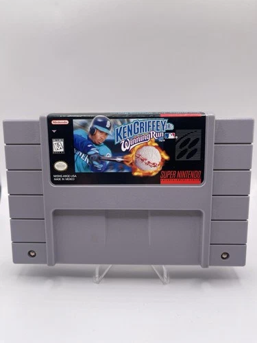 Ken Griffey Jr's Winning Run (Super Nintendo, SNES) Tested