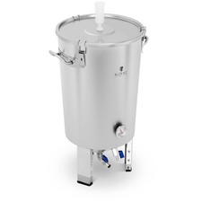 Fermentatore Tronco Conico Per Produzione Birra Acciaio Inox Bollitore 30 litri