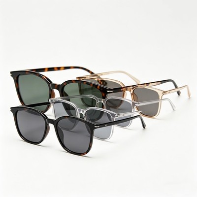 Stylish Oversized TR90 Polarized Sunglasses Unisex UV400 Shades Face Slim Trendy