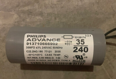 Philips Advance Ballast 250W HPS S50 120/208/240/277V 60 Hz 913710666902 E125174
