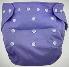 INFANT  RE-USABLE  NAPPY    PURPLE
