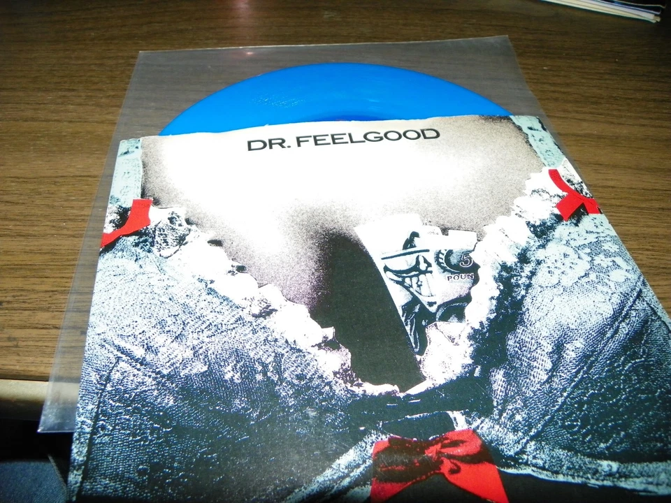 Dr. Feelgood - As Long As The Price Is Right 7" Mint- Blue Vinyl 45 UA UK 1979 - Image 3 of 3