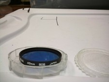 Genuine Hoya HMC 80B Blue 49mm Lens Filter Made in Japan Multi-Coated