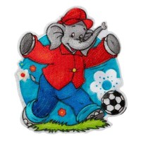 Benjamin BlüMchen© FußBall - AufnäHer, BüGelbild, AufbüGler, GrößE: 6,5 X 7,5 Cm