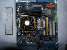 Foxconn A7GM-S, AM2+, AMD Motherboard with Processor & Heatsink, 2x1GB PC2-8500