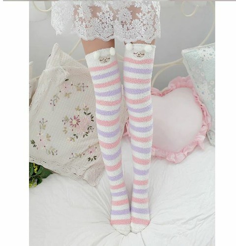 Kawaii Japanese Animal Printed Knee 