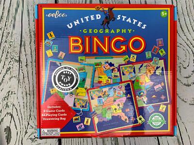 United States Bingo Game for Kids