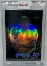 Topps Project 70 #754 2021 Blue Moon Odom by Chuck Styles Rainbow Foil 60/70
