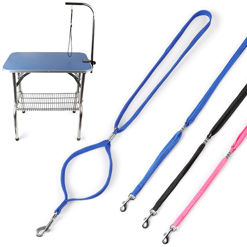 Hundepflege-Schleife – Verstellbare Halte-Schlinge Für Pflegetisch & Badewanne, Mit Schnellschieber, Für Hunde & Katzen