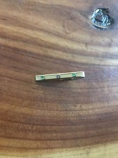 VINTAGE TIE CLIP FOSTER TIE BAR MADE IN USA SIMPLE TIE CLASP NECKTIE ACCESSORY