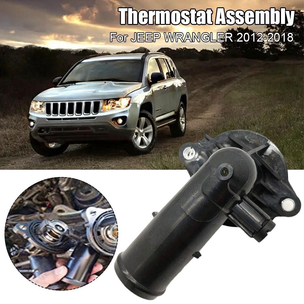 5184651AH Engine Coolant Thermostat Housing For Jeep Dodge Durango 3.6L