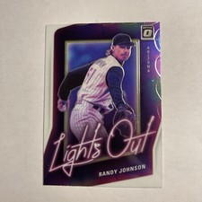 2021 Panini Donruss Optic Lights Out Randy Johnson 
