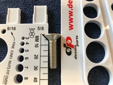 Screw Gauge, Bolt Nut Screw Thread Measuring Gauge Checker (Standard & Metric)