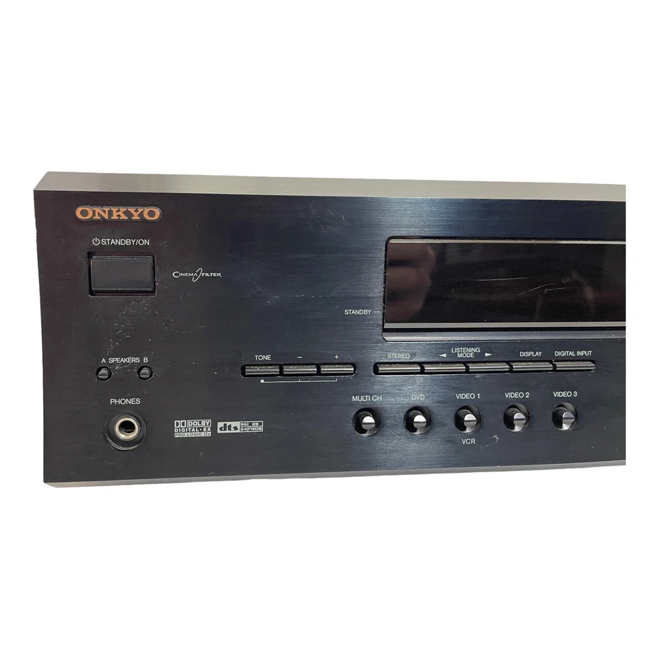 Onkyo TX-SR502 Home Theater Audio Video AV Receiver 6.1 Channel No Remote - Image 4 of 4