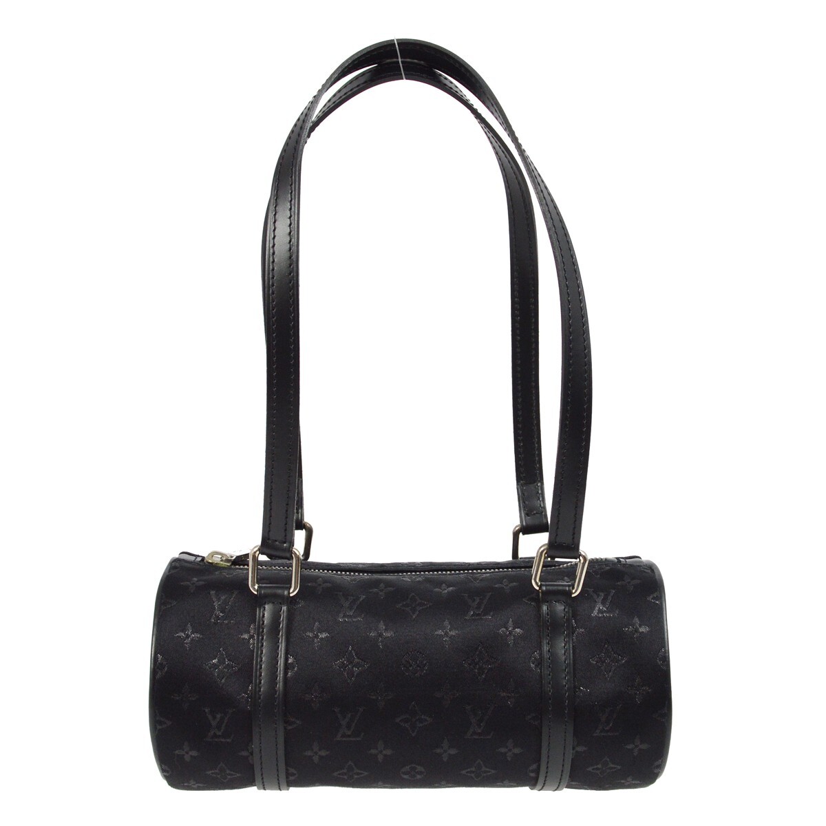 Louis Vuitton Black Monogram Satin Little Papillon M92352 TH0072