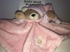 pink baby bear security blanket * NEW w/Tag * Super Soft & Cute! — photo 2