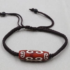 Perfect Handmade Men Women Best Gift Lucky Long Ruyi Tianzhu Bead Bracelet