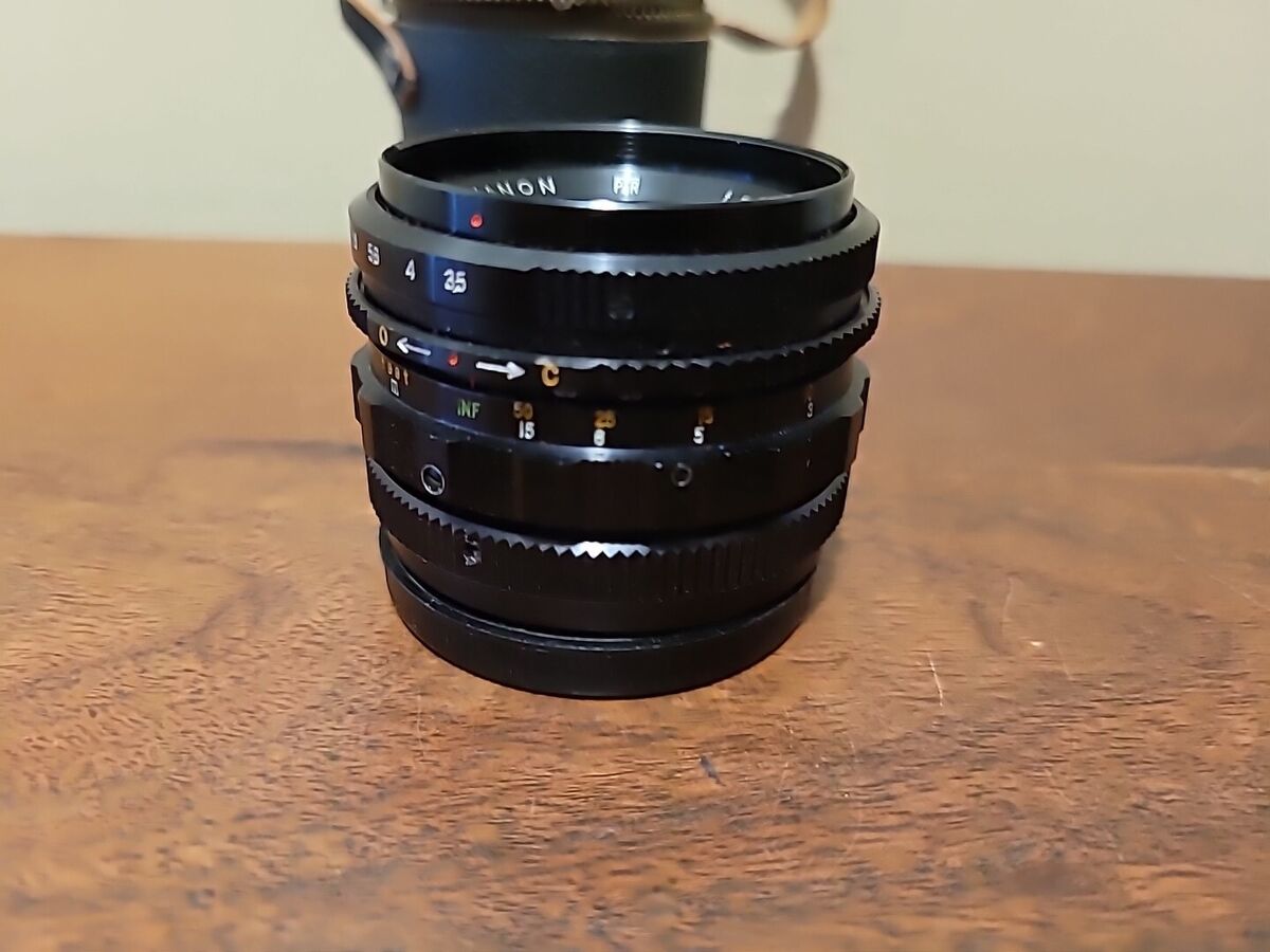 Kawanon PTR 35mm f/3.5 - No. 35201 Lens T2/M42 Mount With Kawanon PTR 35mm f/3.5 - No. 35201 Lens T2/M42 Mount With