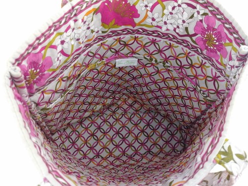 Vera Bradley Classic Original Tote Purse Tea Garden Retired 2011-2012 - Picture 8 of 12