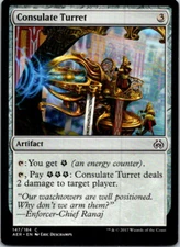 Consulate Turret Aether Revolt Magic The Gathering Light Play