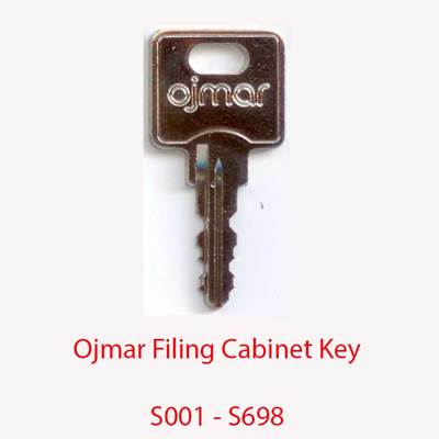 Pair Of Replacement OJMAR Desk Keys In The Range S001-S698 From Lock Doctor Services Ltd - Foto 9