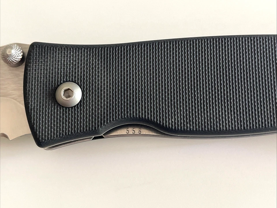 Cuchillo Plegable Diseño Boker Brend Walter Serializado G-10 Solingen Alemania Foto 4 de 4