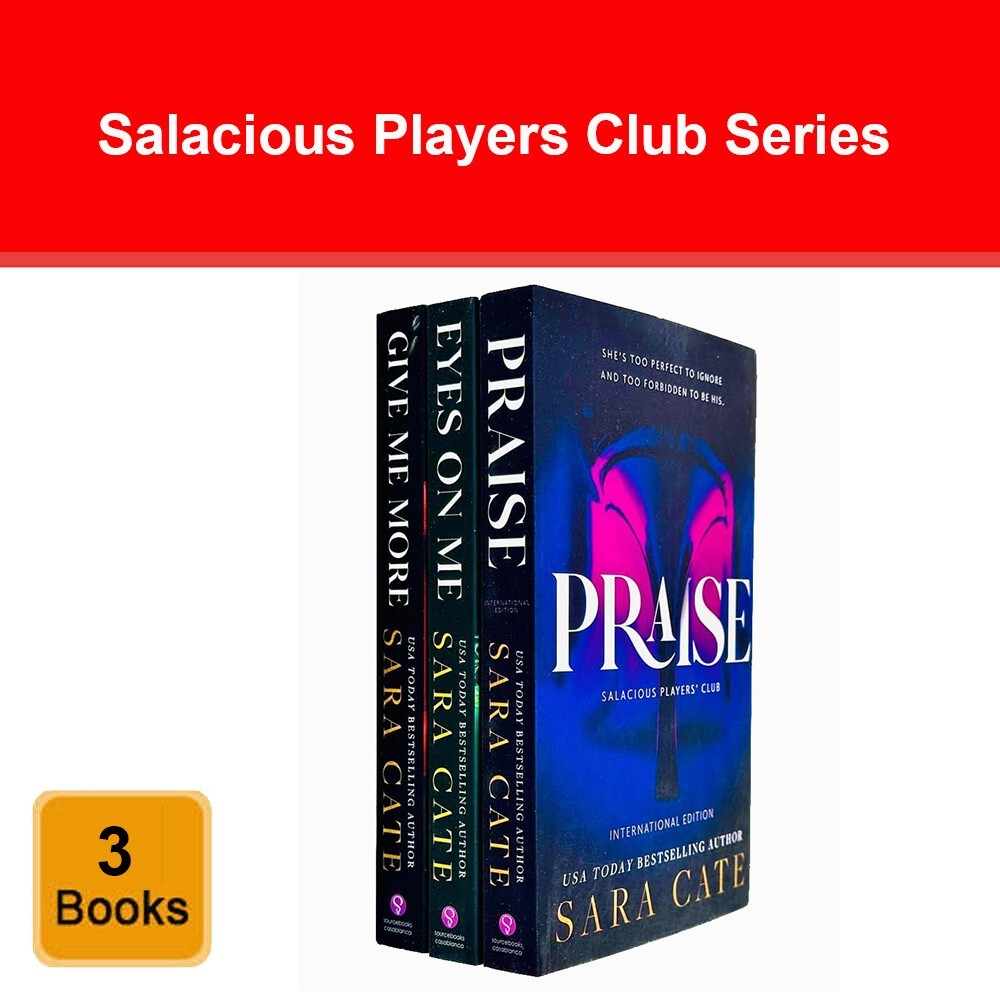 Salacious Players Club Series Collection 3 Books Set by Sara Cate Eyes on Me