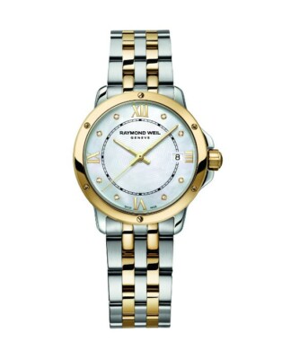 Raymond Weil Tango Women's Two-Tone Mother-of-Pearl Diamond Quartz Watch