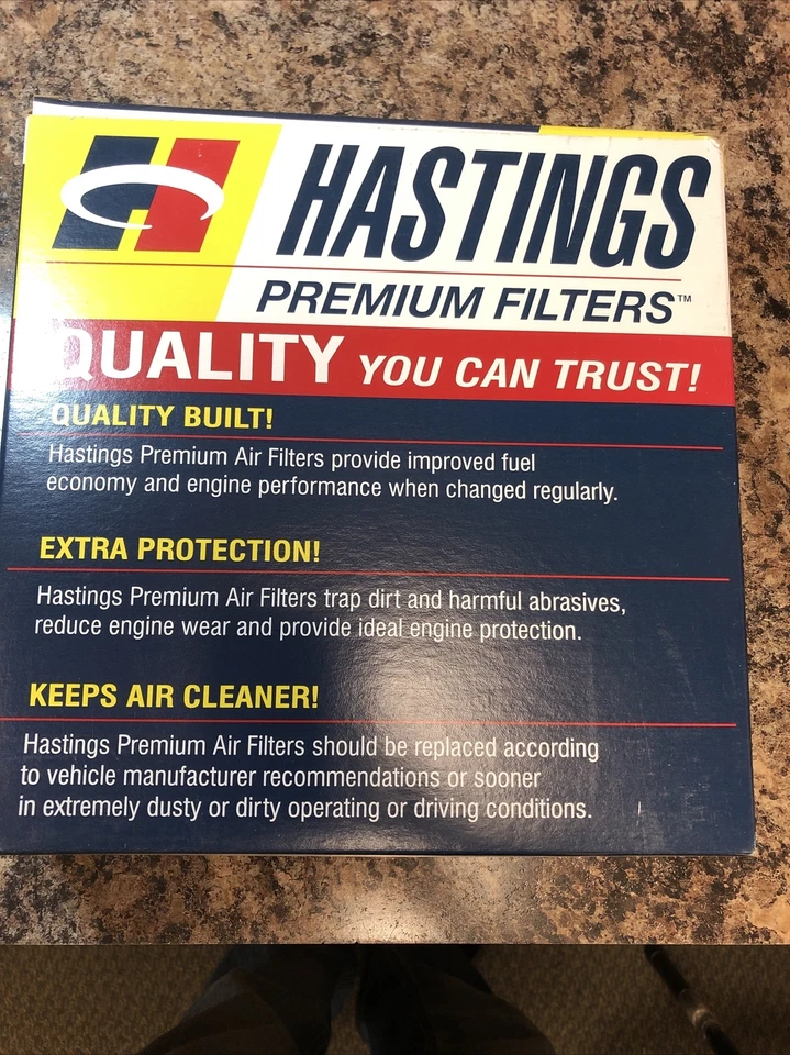 New Hastings AF1456 Air Filter For Suzuki Grand Vitara 2009-2017 Free Shipping ! - Image 3 of 4