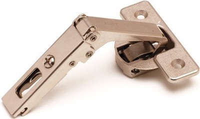 Pie-Cut Corner Hinge - Self Closing - Screw On Hinge
