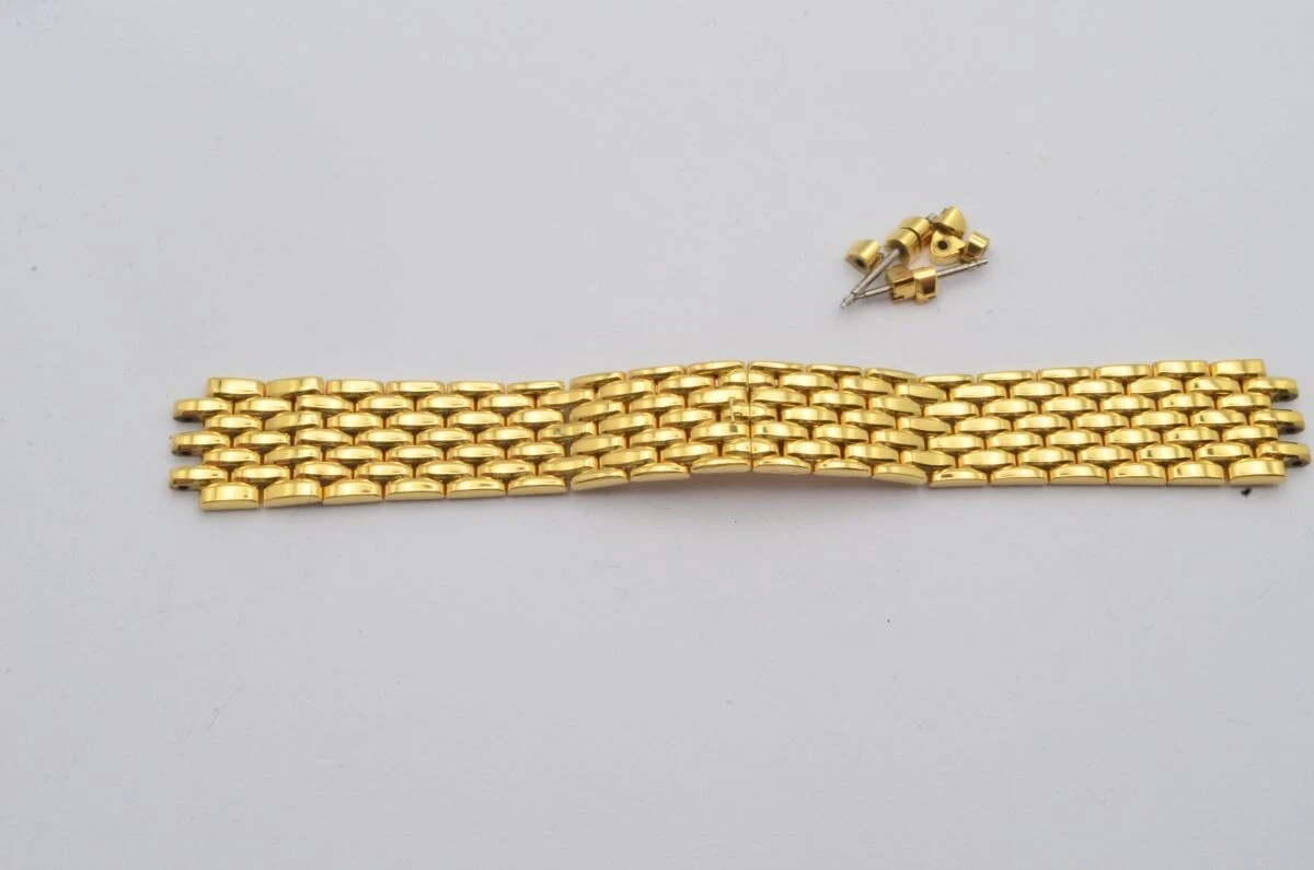 JAEGER LECOULTRE REVERSO 18K 750 SOLID G BRACELET 19MM BRACELET VINTAGE 80 GR
