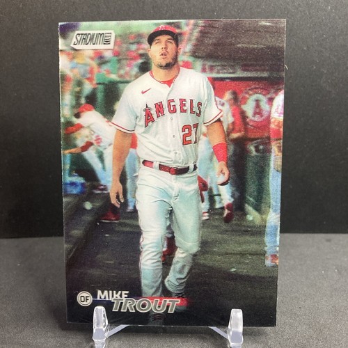 Mike Trout #3D-1 2023 Stadium Club SC in 3D card