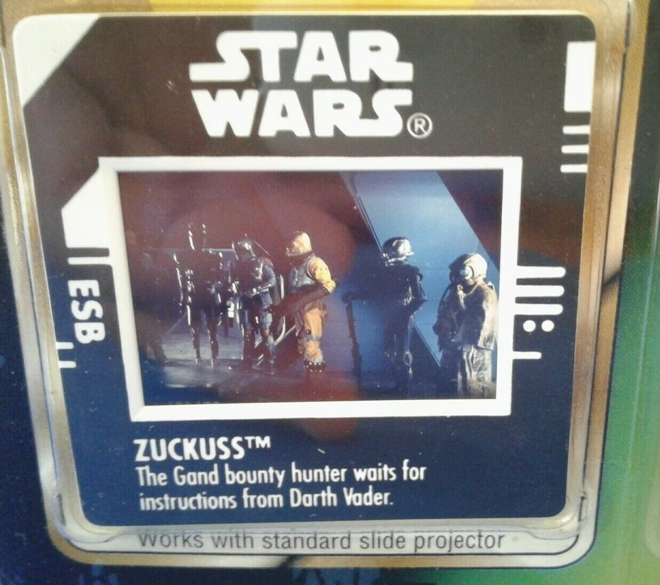Star Wars POTF Zuckuss с Тяжелой Штурмовой Бластерной Винтовкой, Замораживающая Рама Зеленая Карта - Изображение 3 из 4