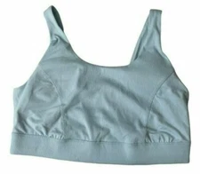 Women's Medium Support Soft Ribbed Bra - All in Motion Air Blue XS