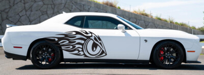 Eagle Eye Car Design Stickers Decal, Eagle Eye Vinyl Wrap Design Car Wrap Car