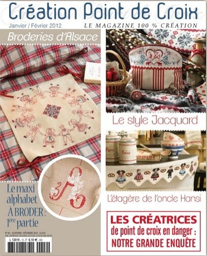 French cross stitch magazine Creation point de croix No.16 | eBay