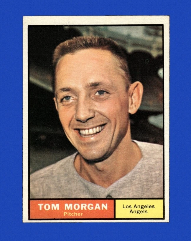 Tom Morgan trading card