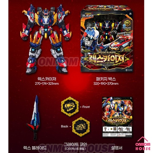 Miniforce Dinoid REX KAISER Transformer Robot Toy 2025 - Picture 5 of 9