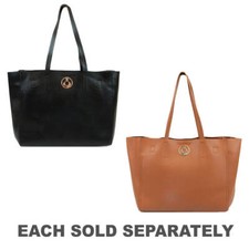 Isoki Avoca Everyday Tote Soft Flexible 2 Detachable Zippered Compartments