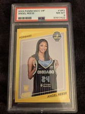 Angel Reese 2024 Panini The National Rookie PSA 8 VIP2 Chi Sky