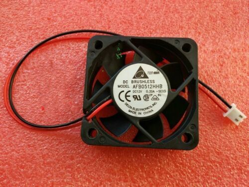Delta AFB0512HHB 5015 12V 0.20A 5CM Double Ball Fan 2pin - Picture 1 of 1